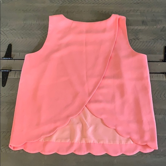 J. Crew Tops - J. Crew Scalloped Hem Top
